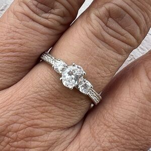 Vintage style engagement ring Sz 10.5
